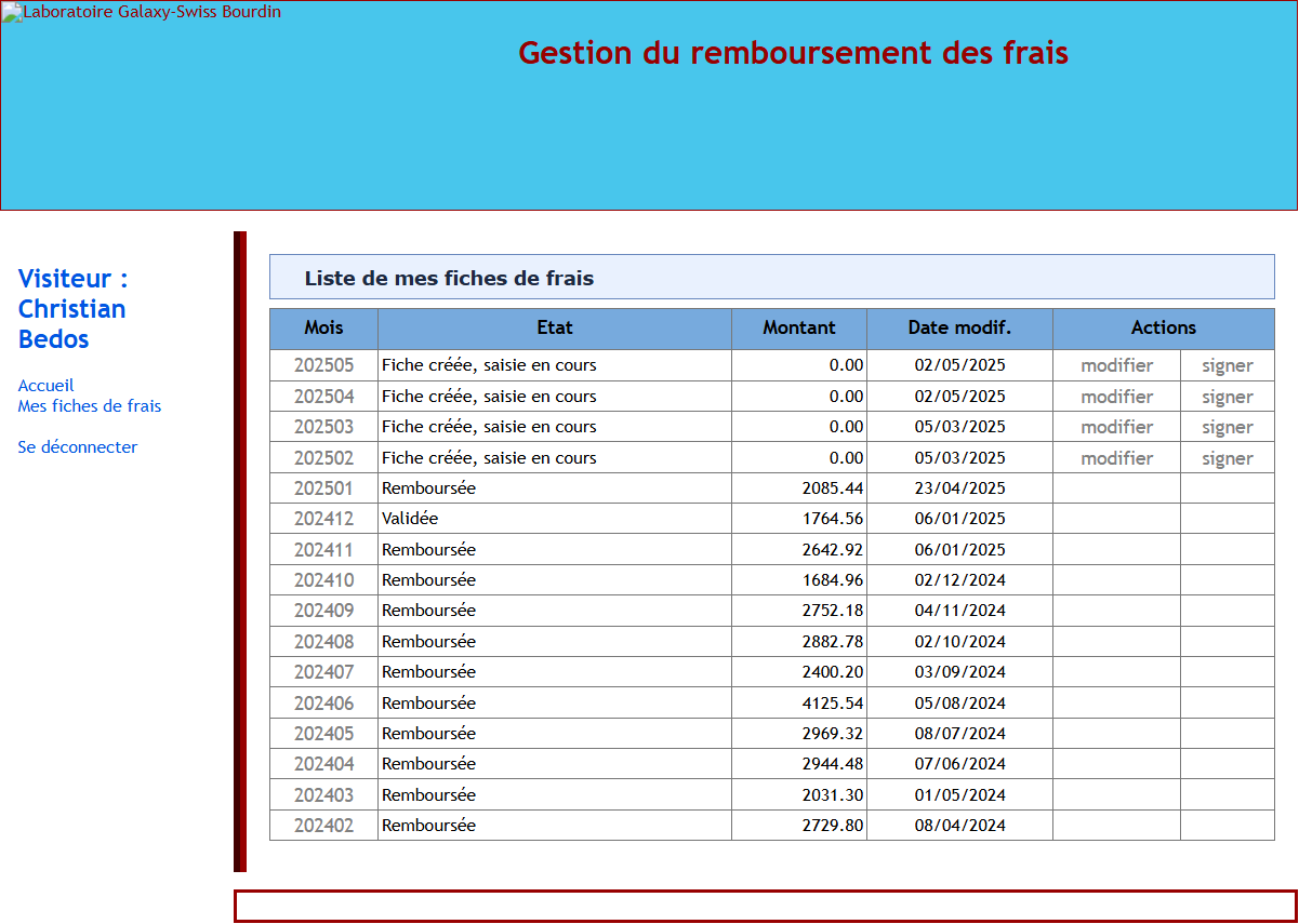 Role 2 AppliFrais